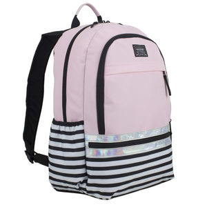 RESERVED pink Stripe Holo Holographic backpack